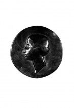 MÉDAILLE PROFIL GAUCHE –  MEDALLION WITH LEFT PROFILE VIEW